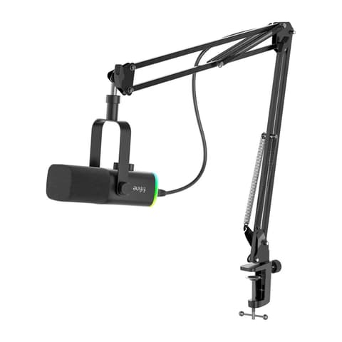 FIFINE AM8T játékmikrofon gémkarral crno USB XLR dinamičan kardioid AM8T