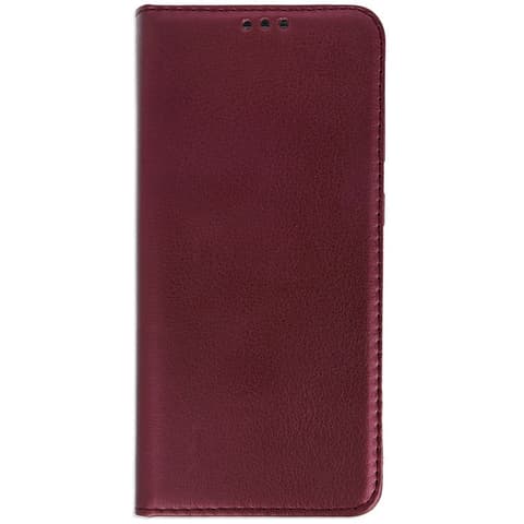 Galaxy S26 auf die Seite Blühen Hülle stand magnetisch Rotwein TS15821