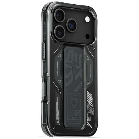 SKINARMA Helio iPhone 17 Pro / iPhone 18 Pro mágneses tok kitámasztóval fekete SP113246