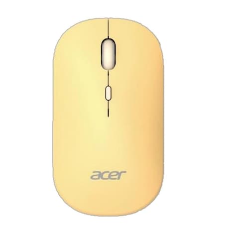 ACER Wireless egér AMR130 sárga 2.4GHz+BT 5.2 GP.MCE11.04B