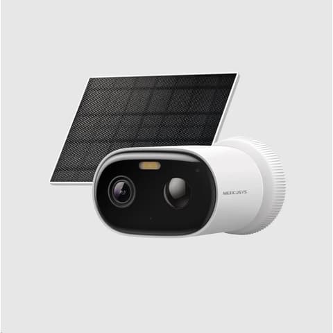 MERCUSYS Kültéri IP kamera napelemes 2MP 2K HD WiFi IP65 MC410 KIT