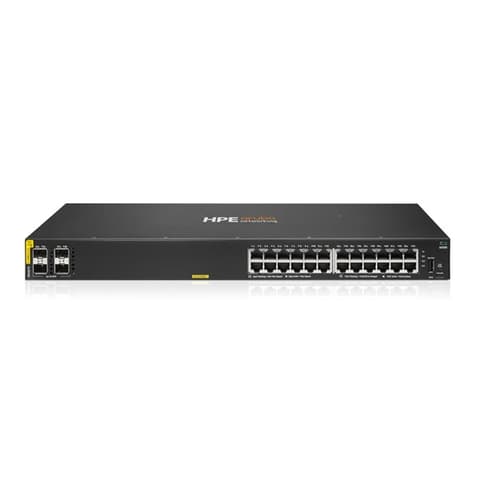 HP Aruba CX 6000 24p Class4 PoE 4p SFP 370W Switch R8N87B