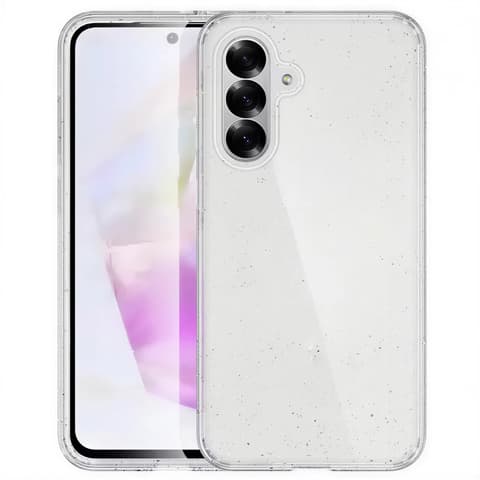 CELLECT glimmerhaltig Silizium Hülle Samsung Galaxy A37 transparent