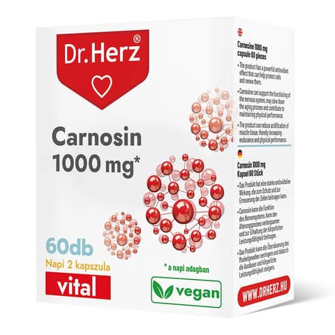 DR. HERZ Dr.Herz Karnozin 1000 mg kapszula 60 db