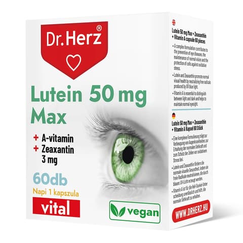 Dr.Herz Lutein Max 50 mg kapszula 60 db