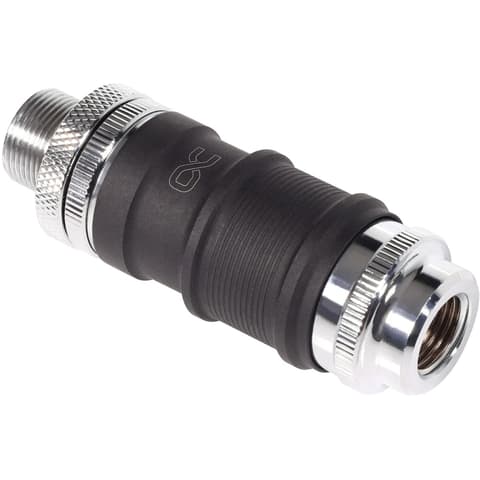 ALPHACOOL ES Quick Release BLH1A PushIn brzo kioldós priključak set crno matt krom 13877