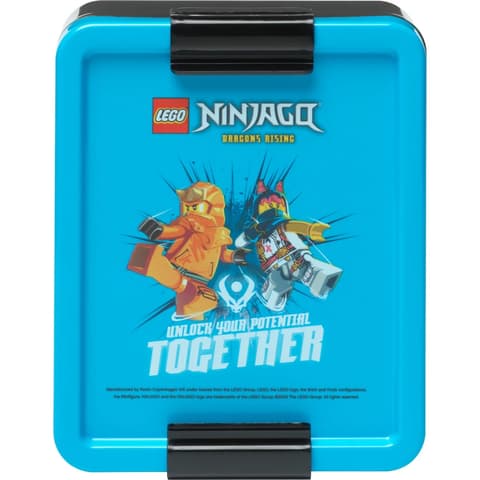 LEGO Ninjago uzsonnásdoboz black / blue 40521736