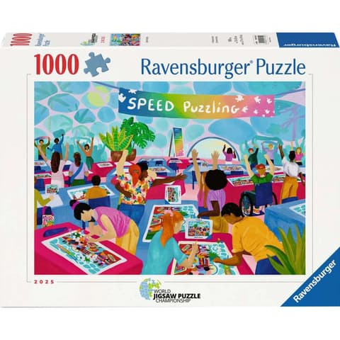 RAVENSBURGER Puzzle game 1000 pieces Speed Puzzling 12001740