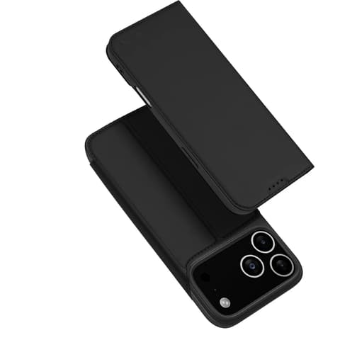 NEVOX Vario oldalra nyitható tok iPhone 17 Pro Max / iPhone 18 Pro Max fekete 2517