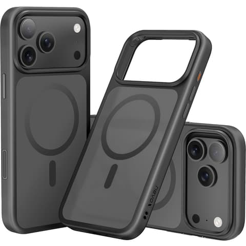 NEVOX StyleShell Invisio MagSafe tok iPhone 17 Pro Max / iPhone 18 Pro Max fekete 2545