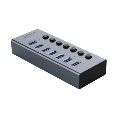 ORICO 7in1 Type-C HUB 7 USB aljzat 100cm világosszürke BT2U3-7AB