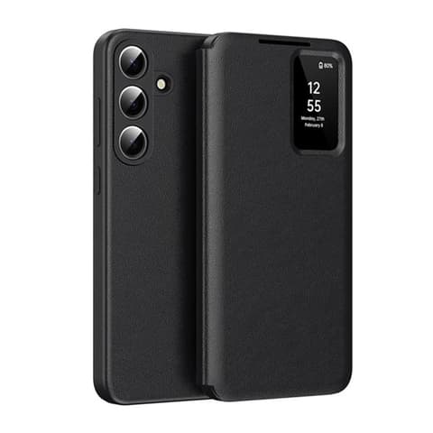 GIGAPACK Aktív flip tok Smart View Cover Samsung Galaxy S26 fekete GP-181824