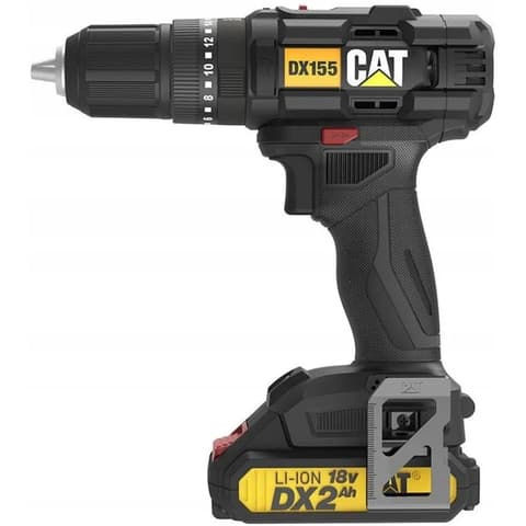 CAT DX155 Power+ akkumulátoros ütvefúró-csavarozó 18V 50Nm 2Ah 15693