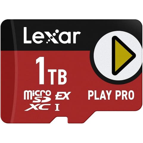 LEXAR PLAY Pro microSD Express 7.1 memory stick 1TB 843367135769