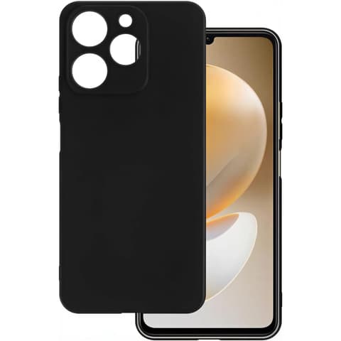 CELLECT Premium silikon case Realme Note 70T 4G crno