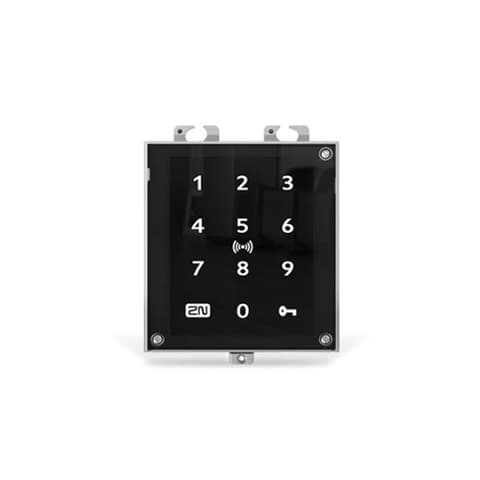 AXIS 2N Access Unit 2.0 touch keyboard RFID reader 125kHz 13.56MHz NFC 9160346