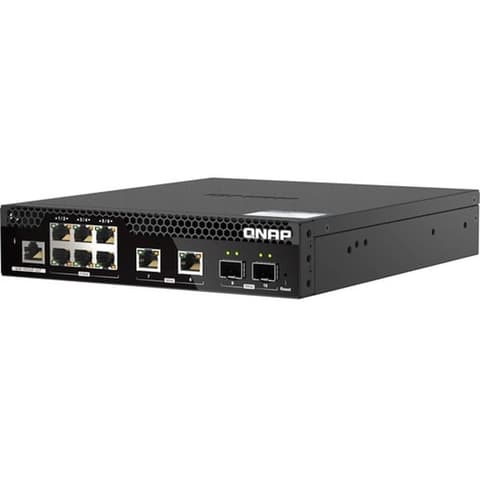 QNAP QSW-M2106R-2S2T weben keresztül menedzselhető switch
