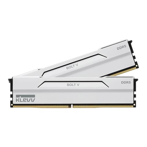 KLEVV 32GB Bolt V DDR5 6000MHz CL30 KIT KD5AGUA80-60A300I fehér