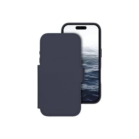 DBRAMANTE1928 Lynge Flip MagSafe ICON tok iPhone 17 Pro / iPhone 18 Pro sötétkék LM63ICBU6677