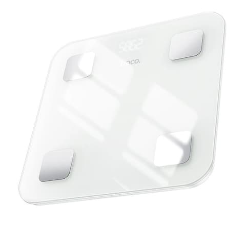 HOCO HI21 fürdőszobamérleg Bluetooth fehér HC624121
