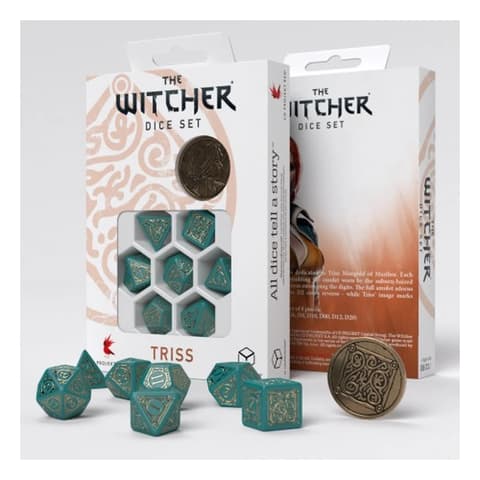 Q WORKSHOP Witcher Triss – The Beautiful Healer dobókocka stock DNDDICE224