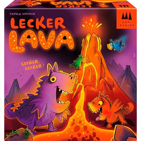 DREI MAGIER Lecker Lava board game 40895