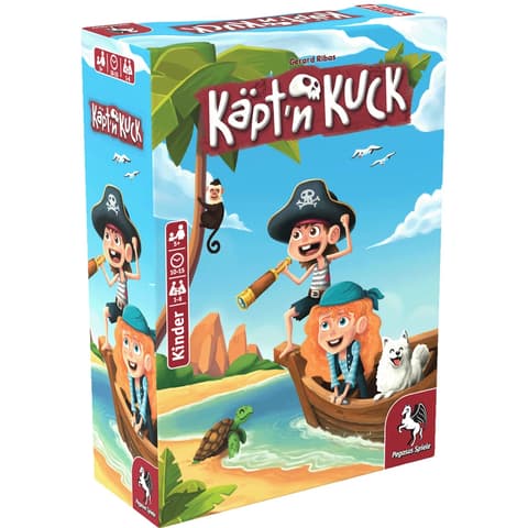 DREI MAGIER Käpt n Kuck board game 66121G