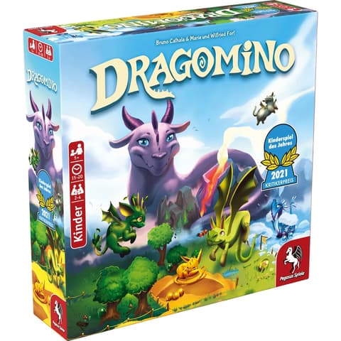 BLUE ORANGE Dragomino Child board game 57111G