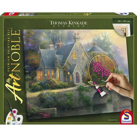 SCHMIDTSPIELE My ArtNOBLE festőkészlet Thomas Kinkade Lamplight Manor 46167
