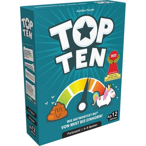 ASMODEE Top Ten társasjáték COGD0008