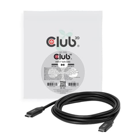CLUB3D USB Type C veza Crno 240W 2m CAC-2506