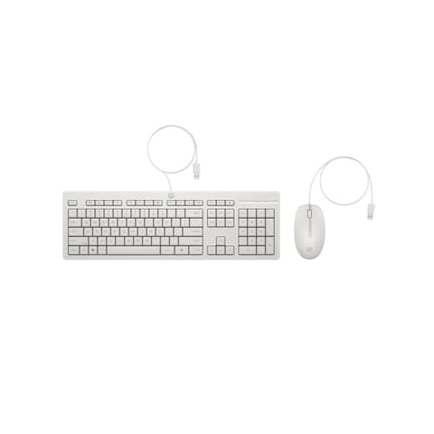 HP 225 vezetékes egér és billentyűzet Magyar fehér AW5S6AA#AKC