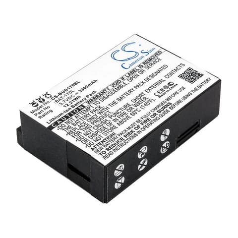 CAMERON SINO BlueBird Pidion BM-170 Li-Ion akku 3.7V / 3300mAh BAT-170L kompatibilis Fekete CS-BUD170BL