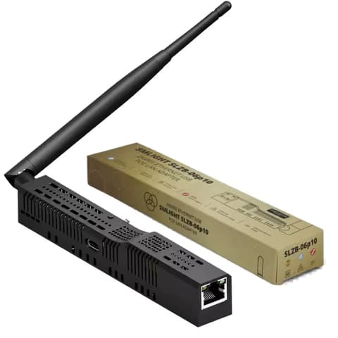 SMLIGHT Zigbee Ethernet PoE USB Wi-Fi Thread Matter adapter SLZB-06p10U SML-HUB-SLZB06P10U
