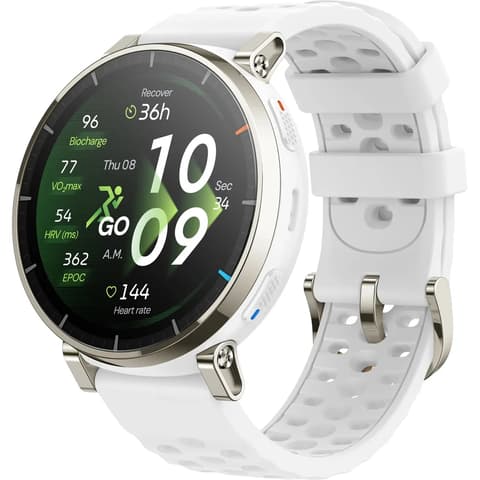 AMAZFIT Active 3 Premium NFC SmartWatch Aero White XMAMAACT3PRNFCAW