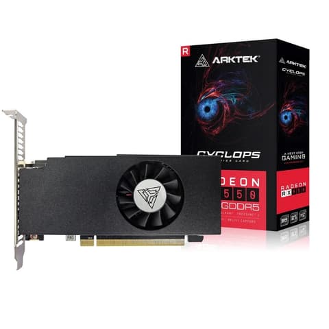 ARKTEK VGA RX 550 8GB GDDR5 128-bit 1xDP 1xHDMI AKR550D5S8GL1