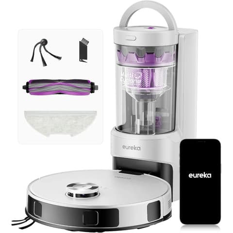 EUREKA VACUUMS E20 EVO Plus aspirator robot auto-drenaj doc alb