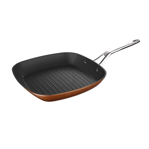 BERGNER BG-34525-BK-KF Grill Pfanne 28cm schwarz