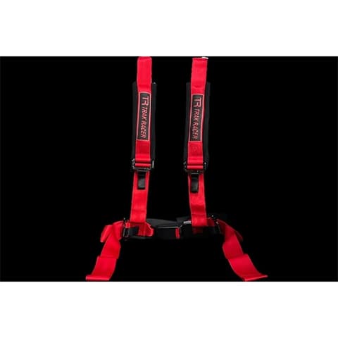 TRAK RACER 4-pontos Sicherheit Gürtel Simulator rot TR-SBELT-R