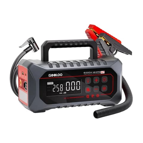 GOOLOO Indítóakkumulátor légpumpával 88.8Wh 6000A A7