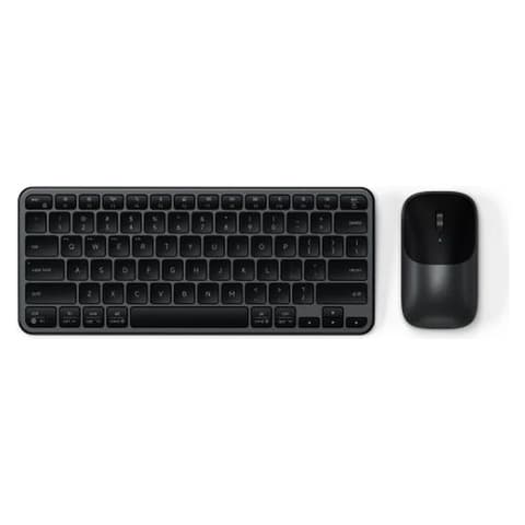 SATECHI Slim CEX1 Wireless Combo billentyűzet és egér US angol Fekete ST-ZEX1CC-EN