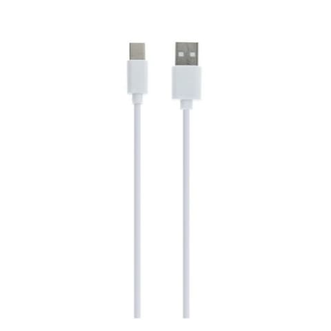 GIGAPACK Adatkábel USB - Type-C speciális 8mm hosszított fej 100cm fehér GP-122734