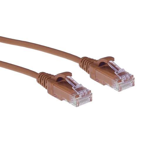 ACT CONNECTIVITY UTP CAT6a Connector Barna 10m DC9210