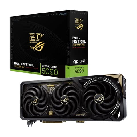ASUS ROG-ASTRAL-RTX5090-P32G-EDITION20 ROG Astral Edition 20 GeForce RTX 5090 32GB GDDR7 DLSS4