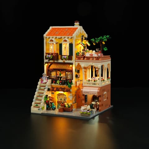 LUMIBRICKS Italian Homestyle Restaurant toy 15010