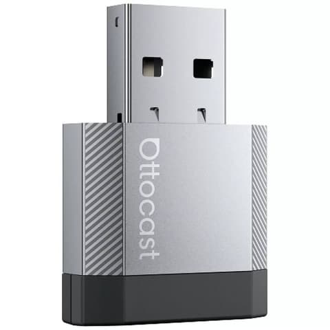 OTTOCAST CA530-T3 Mini Nova vezeték nélküli CarPlay/Android Auto adapter ezüst