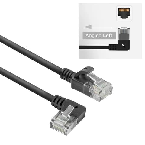 ACT CONNECTIVITY UTP CAT6A veza Crno 1m DC1901