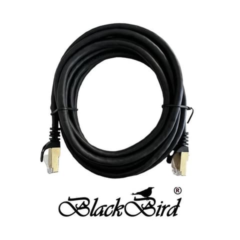 BLACKBIRD UTP CAT6A veza Crno 1m BH1727