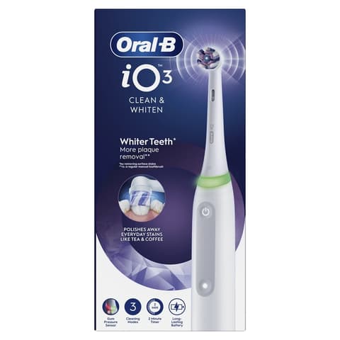 ORAL-B iO 3 electric periuţă de dinţi alb IO3 SERIES QUITE WHITE 10PO010475