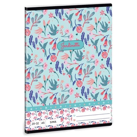 ARS UNA Jardinette A5 20-32 sima booklet